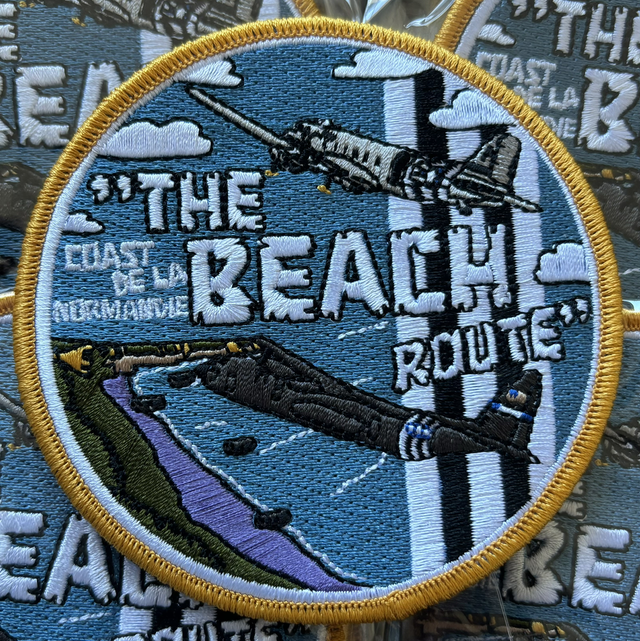 “The Beach Route” D Day Patch