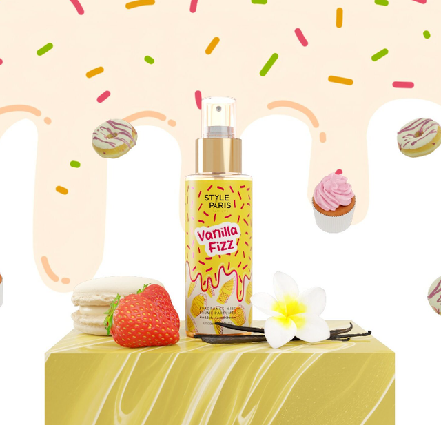 Brume parfumée - Vanilla Fizz - Macadamia & biscuit - 100 ml