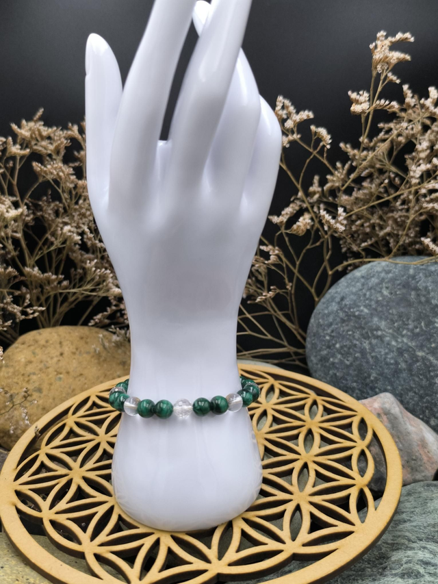 BP.046 Bracelet malachite 