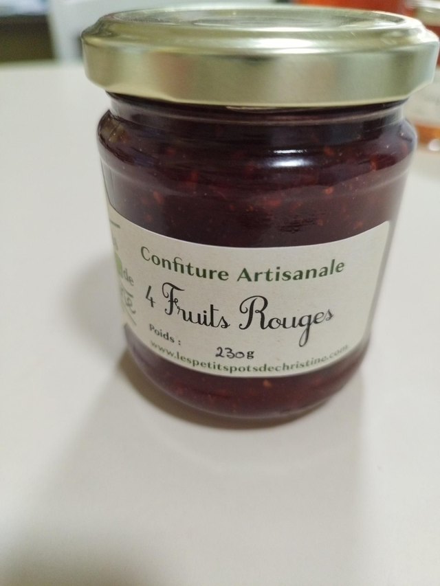 4 fruits rouges