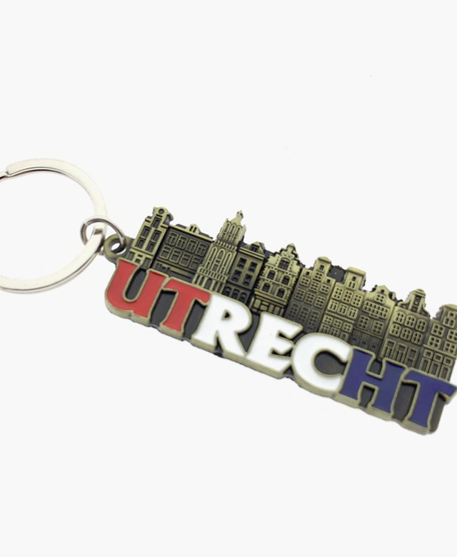 Sleutelhanger Utrecht brons