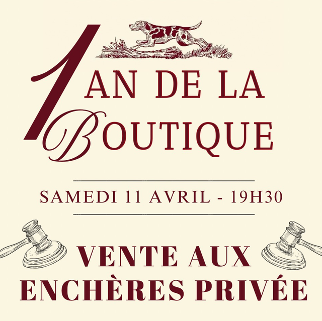 Ticket 1 an de la boutique ✨