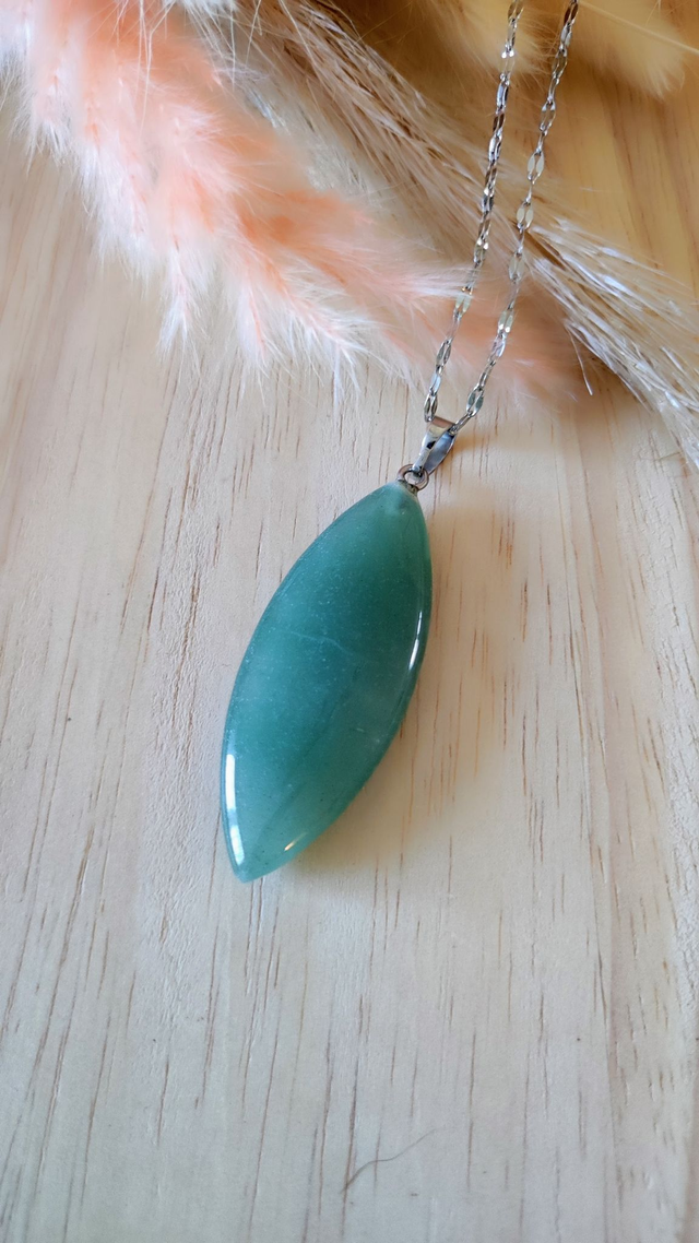 Pendentif Aventurine verte