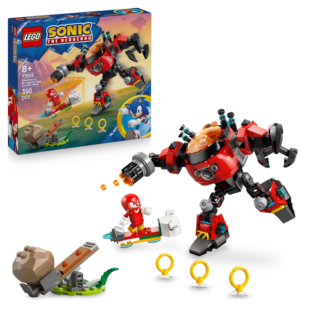 LEGO 77005 Sonic Knuckles vs. Dr. Eggmans Egg Crusher Mech