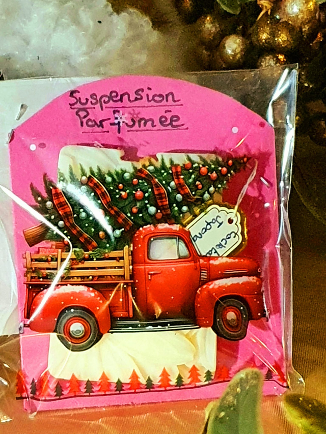 Suspension Parfumée  Cocktail Japonais (modèle Automne)