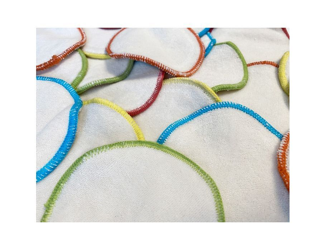 [Anae] Wasbare make-up schijfjes in bulk - 50st 10cm kleur