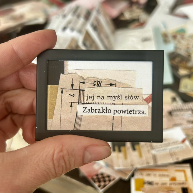 Miniaturka w ramce nr 85 - jej na myśl słów, zabrakło powietrza 