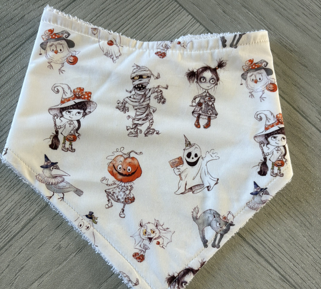 Halloween Bamboo Dribble Bibs