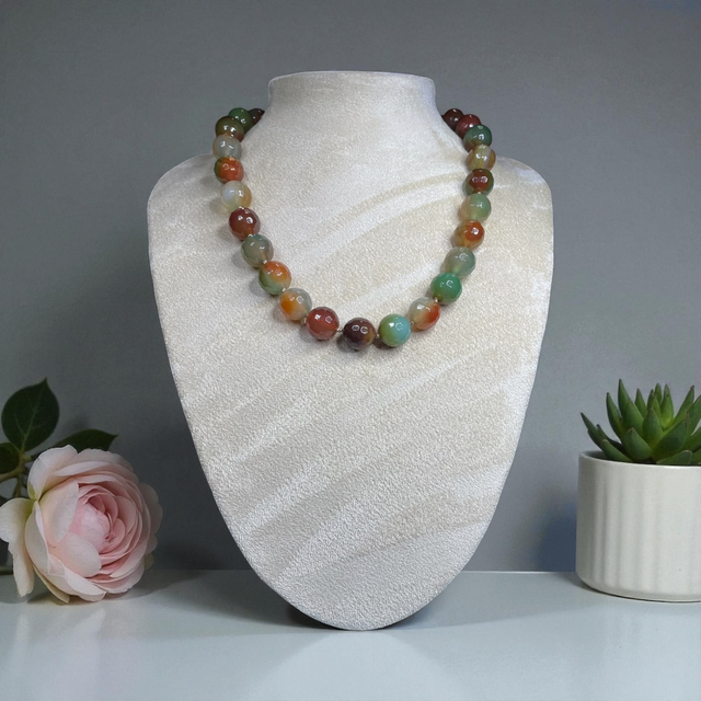 Agate necklace