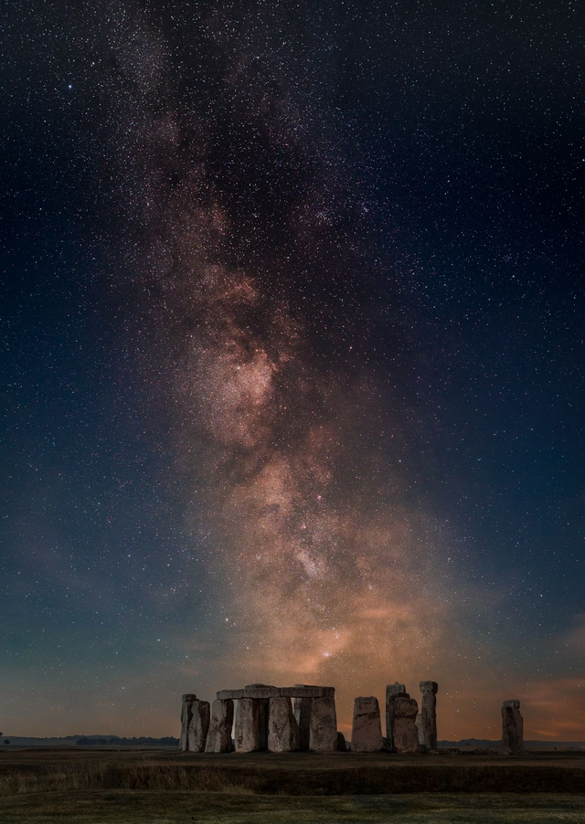 Stonehenge Milky Way