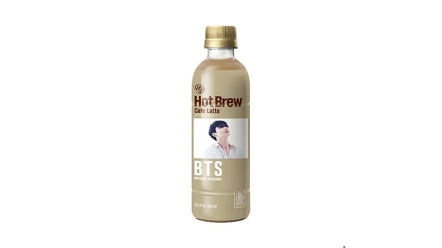 Hot Brew Sweet Café Latte – 350ml | Édition BTS – HY
