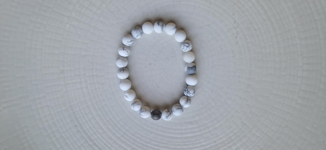 Bracelet HOWLITE 8mm