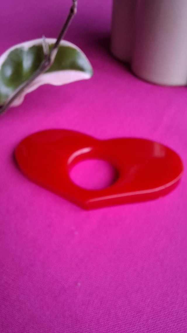 Bague de lecture cœur 