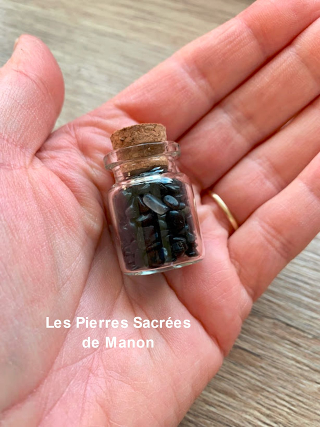 Chips Obsidienne Noire non percées