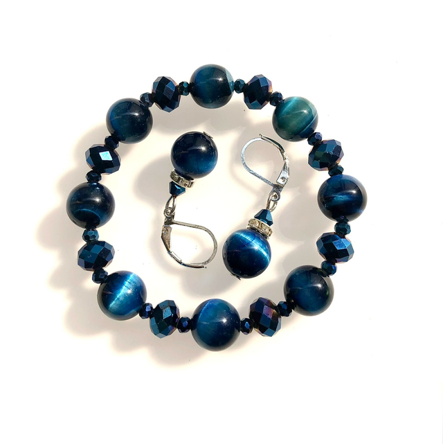 Parure 2 pièces Night Bleu Neo