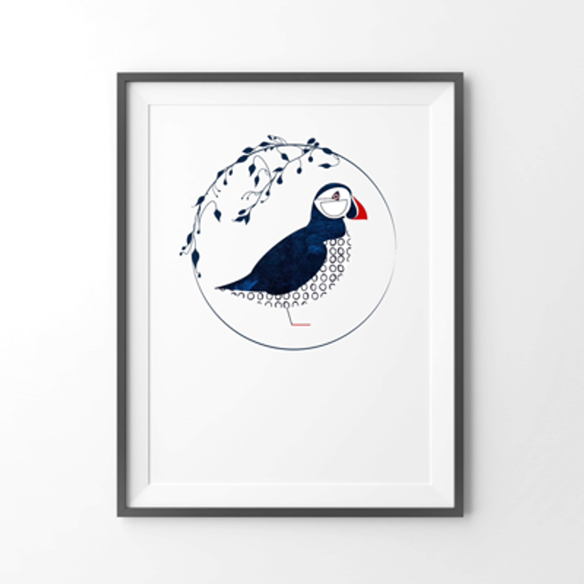 Puffin Print