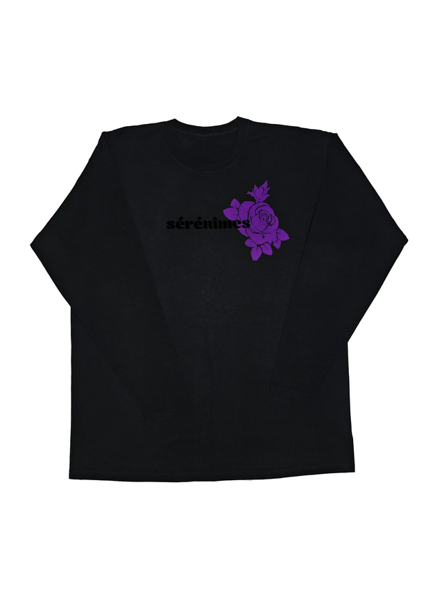 T-SHIRT MANCHE LONGUE "A CITY ROSE " 