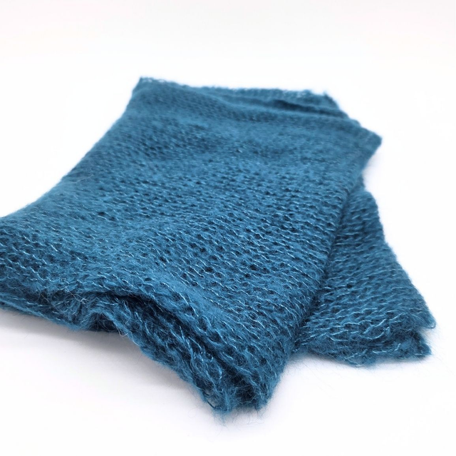 Écharpe Tricotée en Mohair et Soie - Moyenne