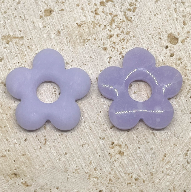 Aria I Pampille Réversible - Lilas Glacé