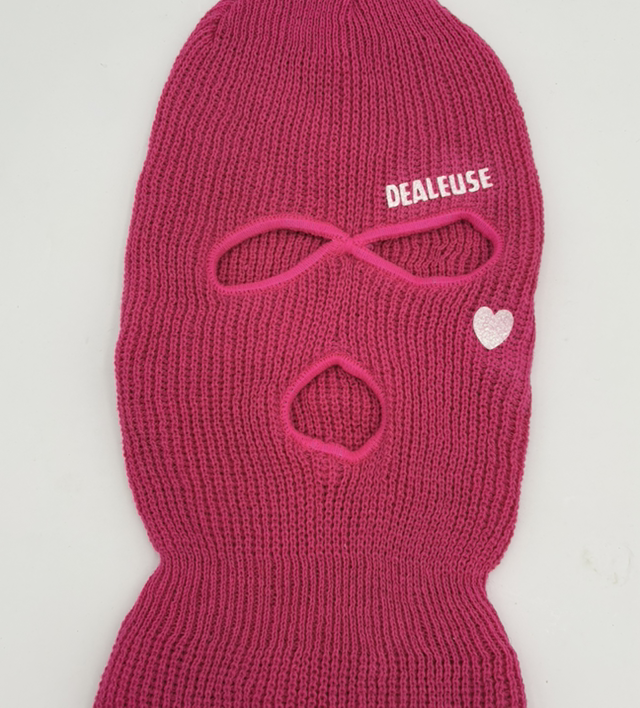 Cagoule de dealeuse fuchsia blanc phospho 