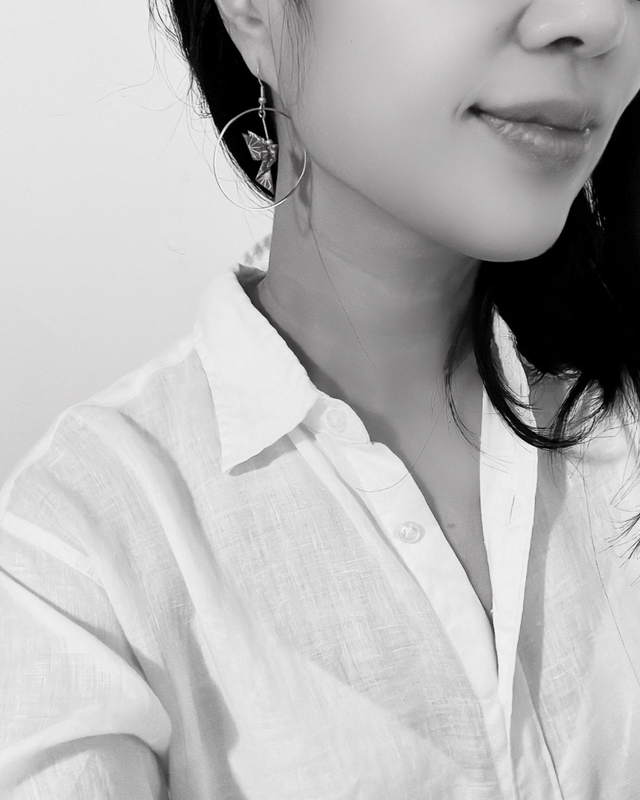 Oiseaux, Colombe en Origami / Crochets plaqué or 14K / Papier japonais washi / Rose, Or / Créole, Anneaux / Boucles d'oreilles / Bijou origami /