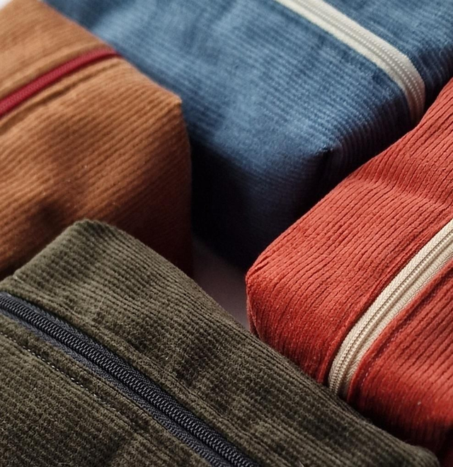 Corduroy Washbags