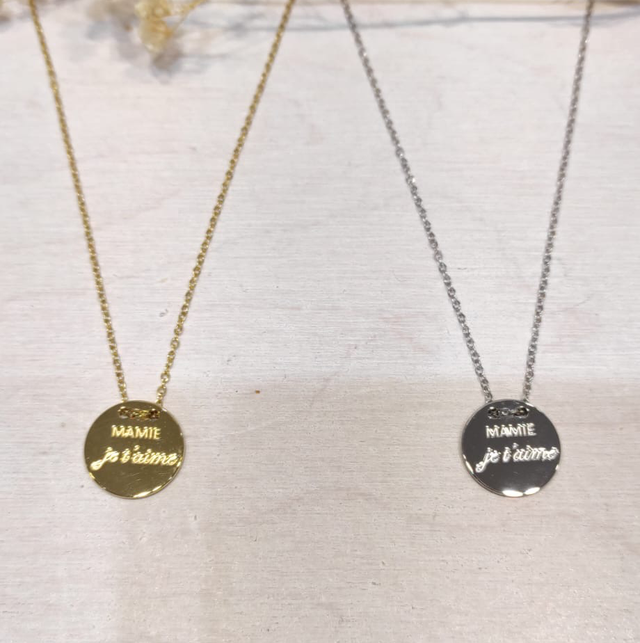 Collier MAMIE je t’aime