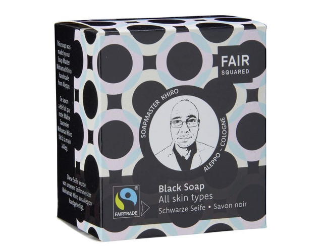 [Fair Squared] Zeepblok - Black Soap Zwarte zeep