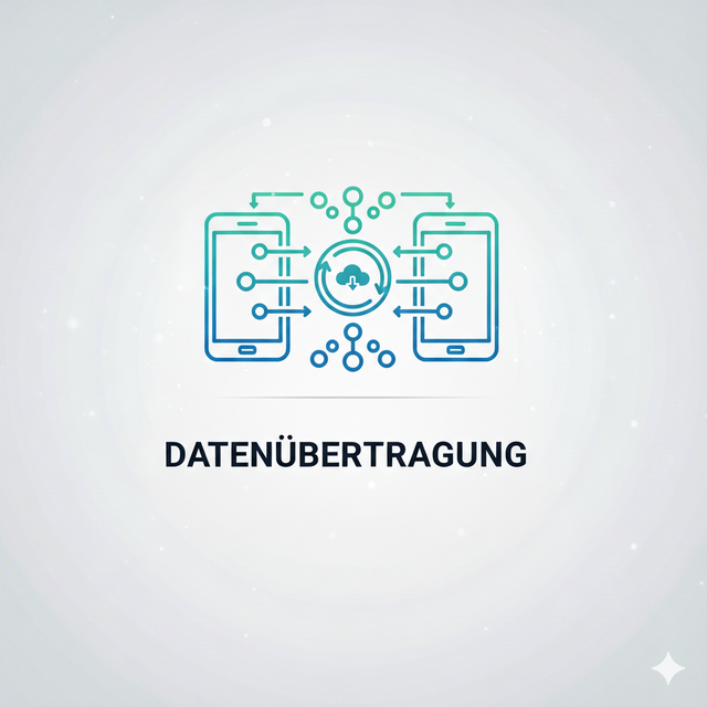 Datenübertragung Smartphone/Tablet