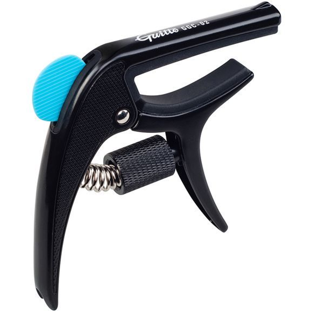Guitto GGC-02 BK capo til elguitar og westernguitar