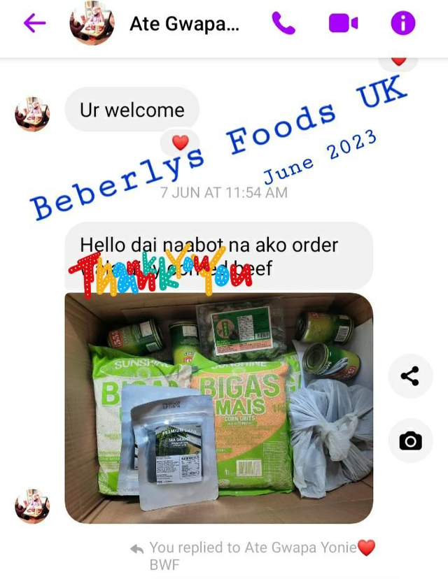 From Customer: Mrs Gray ( Scotland-June 2023)