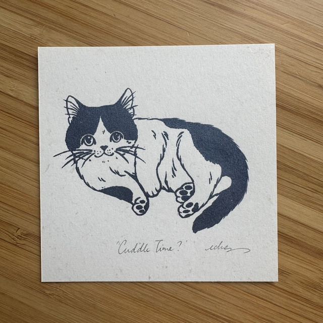 Cats at Play - Cuddle Time?