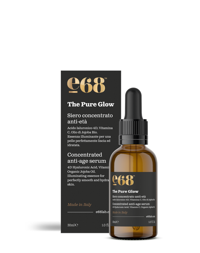 (0050) Συμπυκνωμένος Ορός Αντιγήρανσης The Pure Glow Concentrated Anti-aging Serum  (WOMEN) 30ML