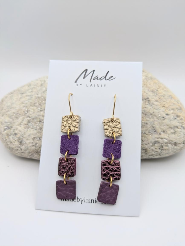 Tile Drop Earrings