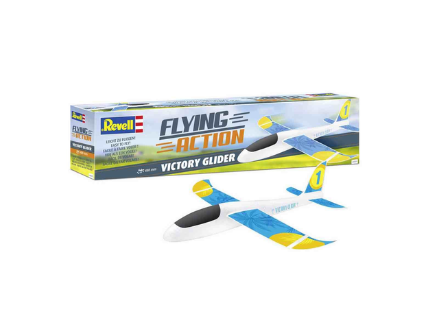 Flying Action Victory Glider Kit de construction d&#039;avion en polystyrène Revell 24331