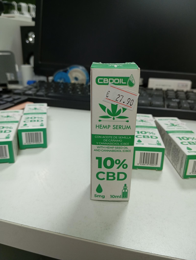 Aceite CBD Hemp Serum 10% 10ml