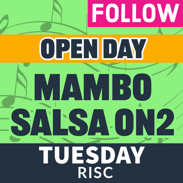 Salsa TUE OPEN DAY MAMBO- FOLLOW
