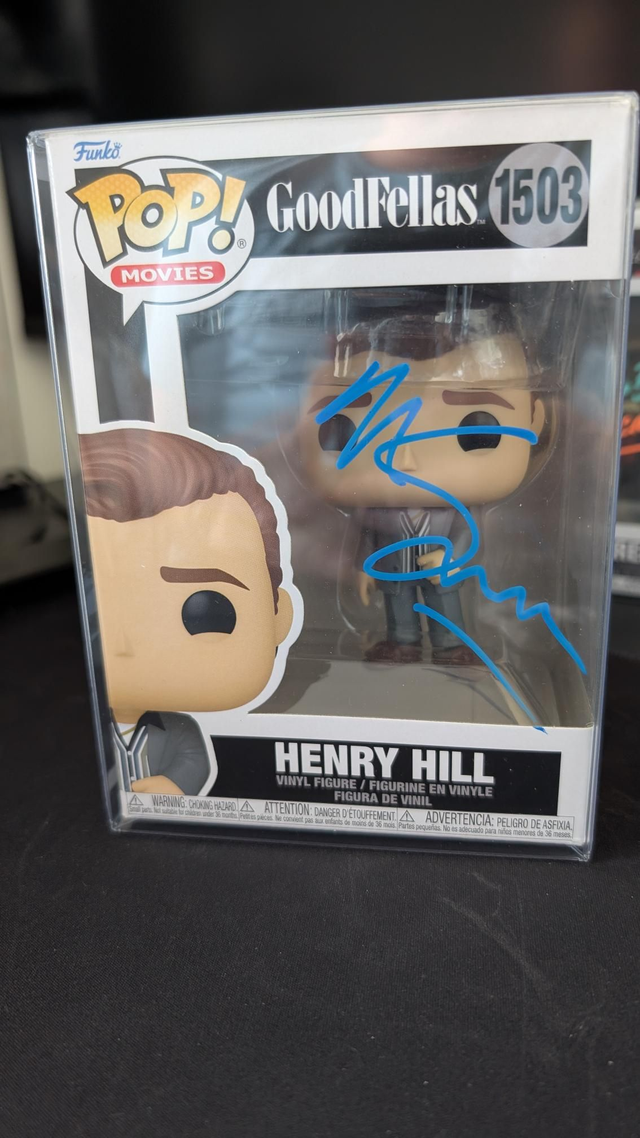 Funko Pop Goodfellas Henry Hill 1503 Signed By Martin Scorsese with Beckett Authentication 