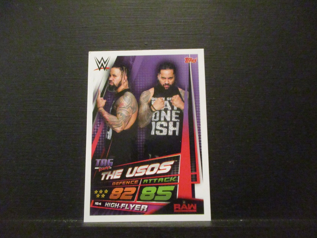 The USOS - Tag Team Slam Attax Universe Original Trading Card #164