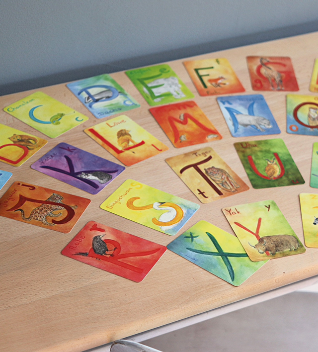 Grimm‘s Kartenspiel  Alphabet 
