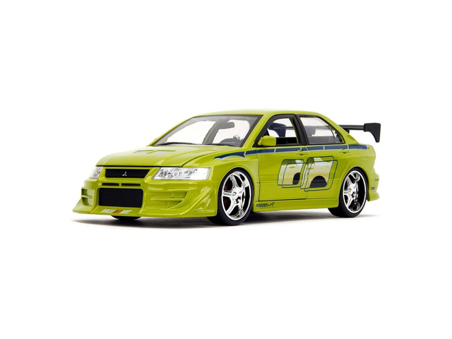 MITSUBISHI LANCER EVO VII  390C GREEN FF 2002 Jada 99788 1/24