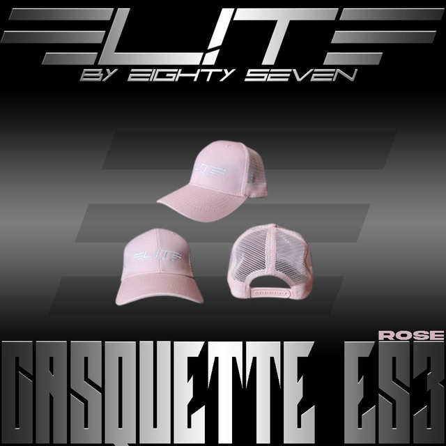 Casquette ES3 Rose
