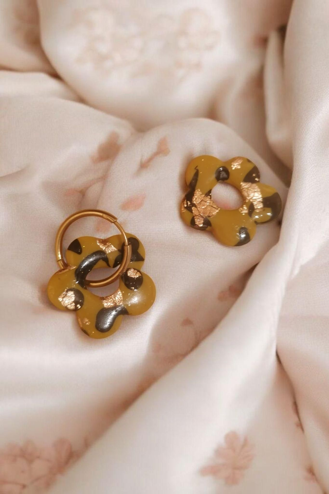 Pampilles interchangeables collection effet léopard 