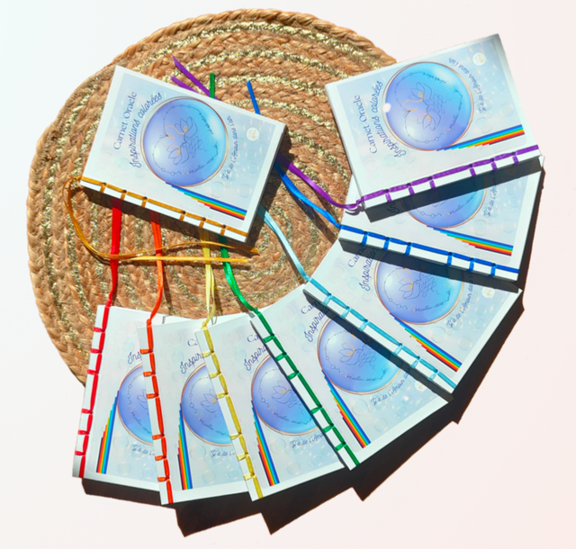Participer à un atelier pour réaliser Ton Carnet-Oracle Inspirations colorées personnalisé
