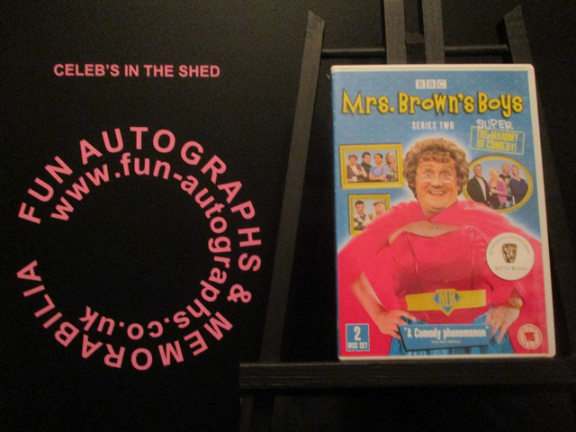 Susie Blake - 'Mrs Brown's Boys Series Two' Authentic Autographed Dvd Cover