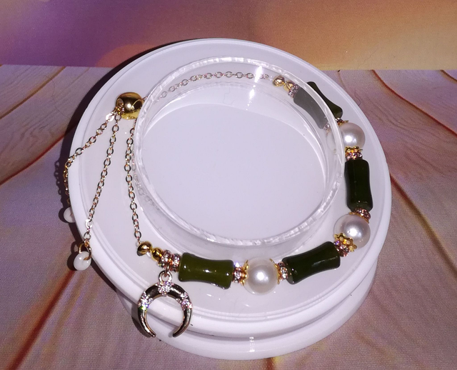 Bracelet perles verre