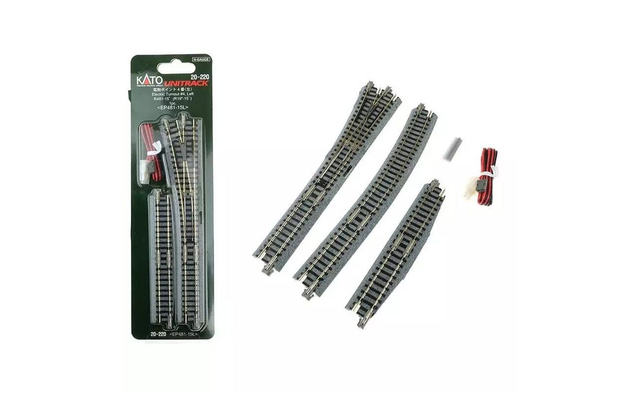 set aiguillage gauche électrique kato 20-220 N