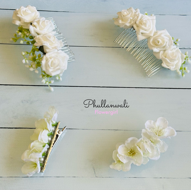 Bespoke Faux Hair Clips (1)