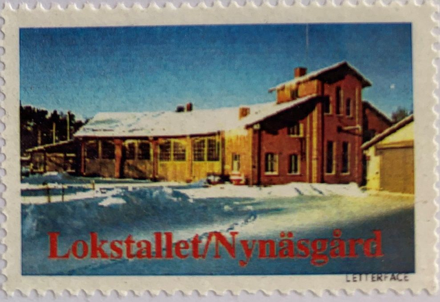Brevfrimärke 11  - Lokstallet Nynäsgård
