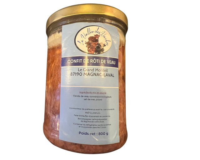 Confit de rôti de veau